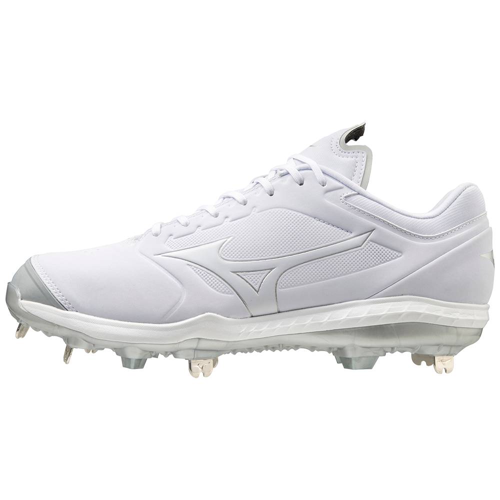 Mizuno Sweep 5 Kısa Metal - Bayan Softball Ayakkabı - Beyaz Türkiye (DHLFSG-932)